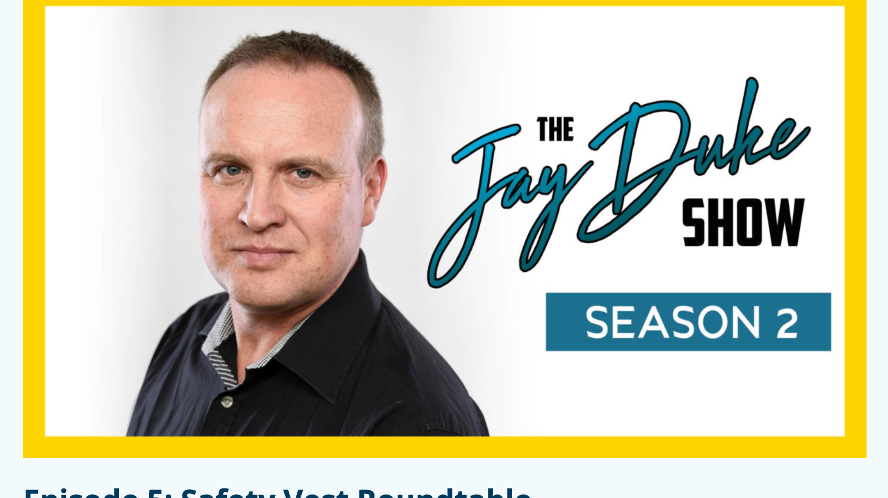 The Jay Duke Show on Horse Network - Discussing the Potential of Safety Vests