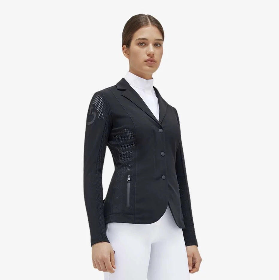 Cavalleria Toscana Revo Perforated Light Tech Knit Zip Air Vest