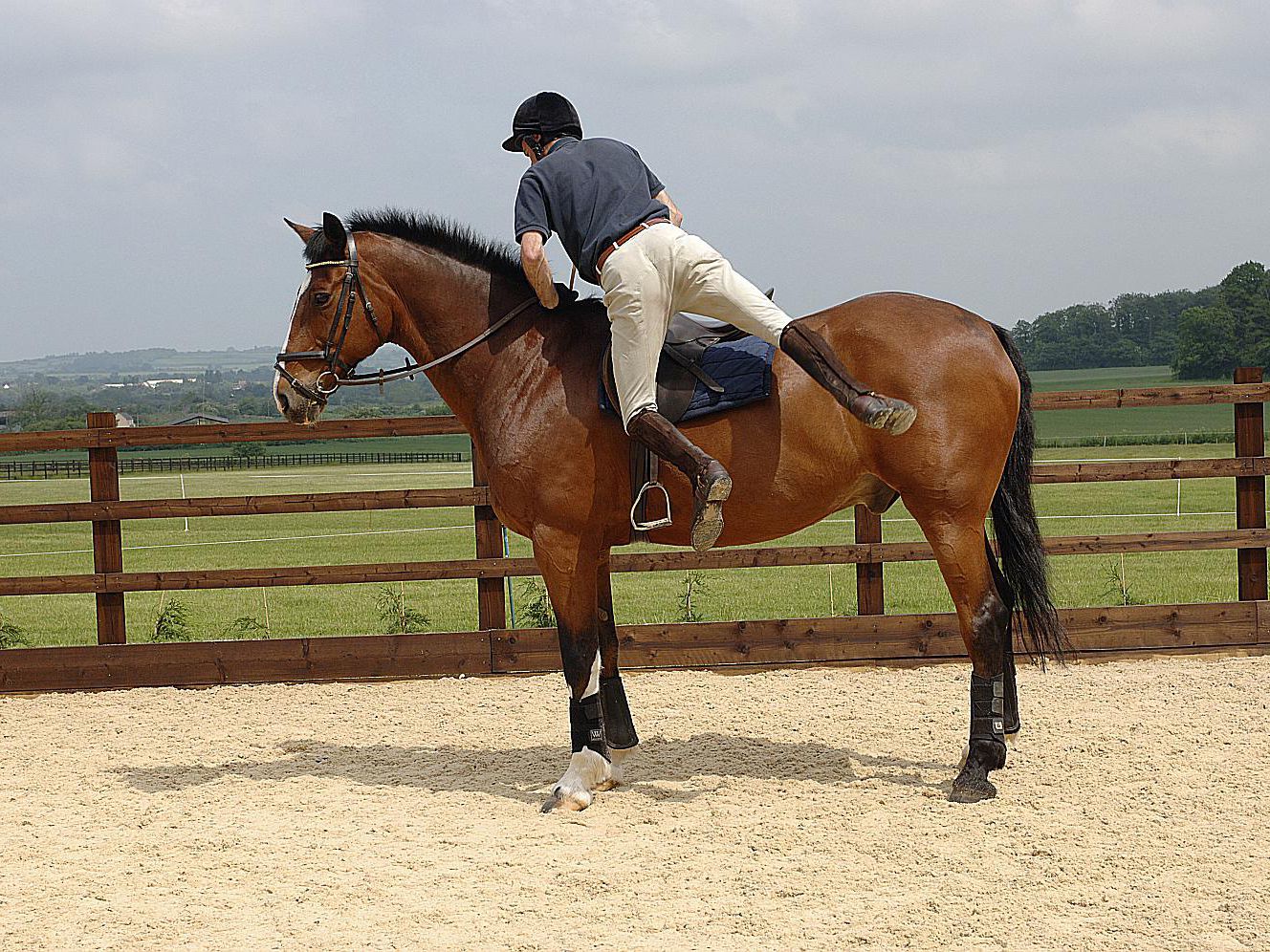 How to Properly Dismount, ESPECIALLY When Wearing an Equestrian Air Vest