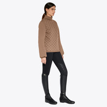 Load image into Gallery viewer, Cavalleria Toscana Orbit Flock Turtleneck Sweatshirt - FED120
