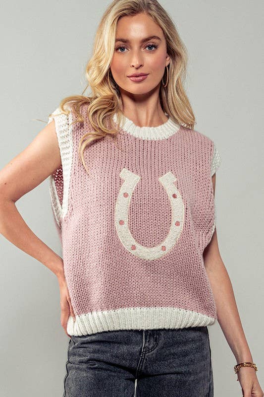 Urban Daizy Wild Knit Horseshoe Sweater Vest – Ride EquiSafe