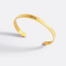Load image into Gallery viewer, Keep Fucking Going Personalizable Cuff Bracelet
