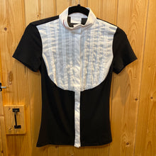 Load image into Gallery viewer, Cavalleria Toscana Revo Pleated Poplin Bib S/S - CAD238
