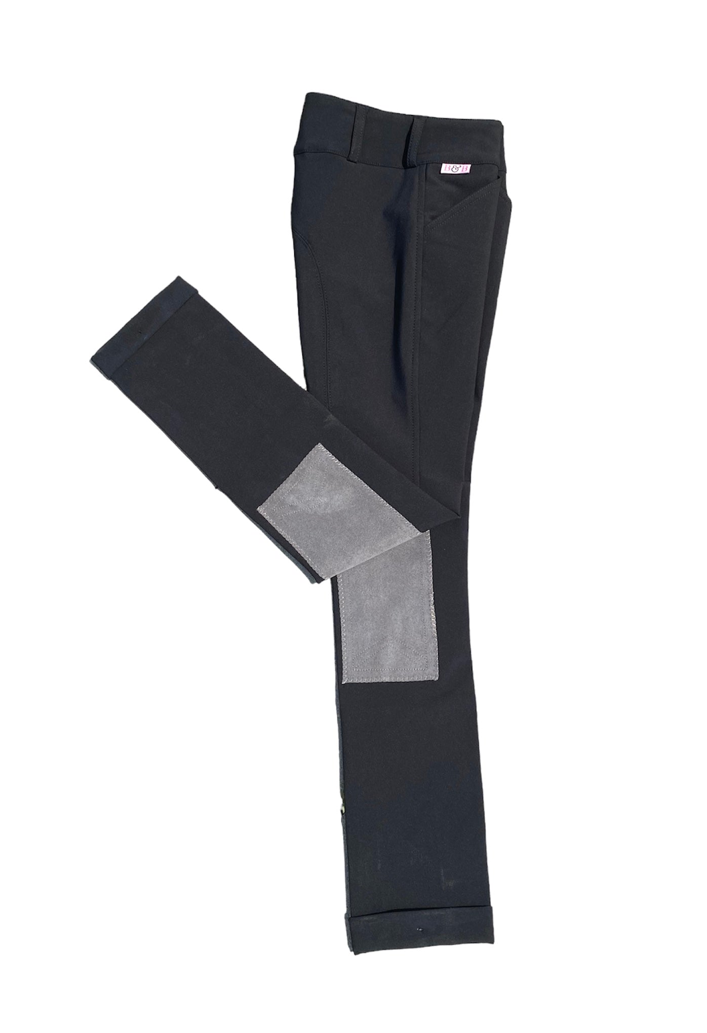 Belle & Bow Girls Black Jodphurs