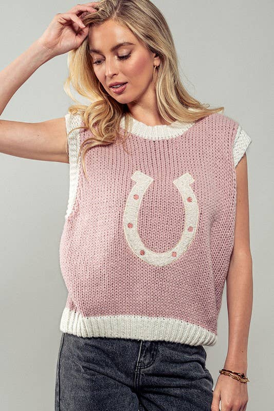 Urban Daizy Wild Knit Horseshoe Sweater Vest – Ride EquiSafe