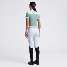 Load image into Gallery viewer, Cavalleria Toscana Girl&#39;s SS Perforated Jersey Show Shirt - CAA046
