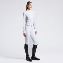 Load image into Gallery viewer, Cavalleria Toscana Women&#39;s Perforated L/S American Shirt CAD097
