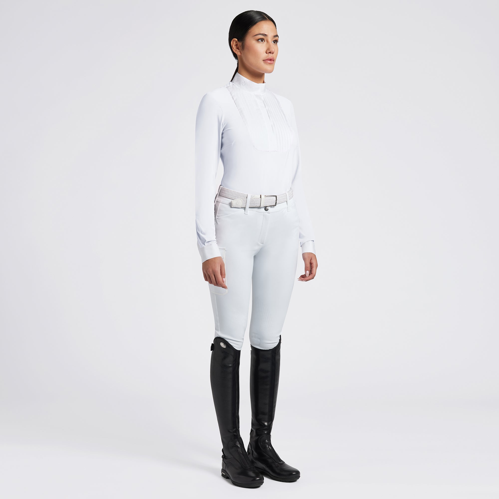 Cavalleria Toscana Pleated Bib L/S Show Shirt - CAD264 – Ride EquiSafe