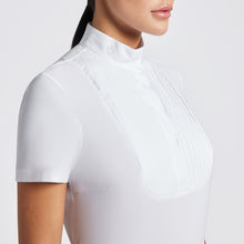 Load image into Gallery viewer, Cavalleria Toscana Pleated Bib S/S Competition Shirt - CAD266
