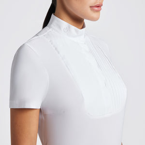 Cavalleria Toscana Pleated Bib S/S Competition Shirt - CAD266