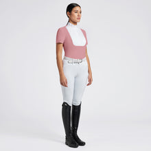 Load image into Gallery viewer, Cavalleria Toscana Pleated Bib S/S Competition Shirt - CAD266
