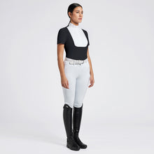 Load image into Gallery viewer, Cavalleria Toscana Pleated Bib S/S Competition Shirt - CAD266
