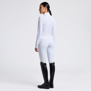 Cavalleria Toscana Women's Competition Shirt in Technical Jersey with Buttons