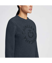 Load image into Gallery viewer, Cavalleria Toscana Fleece Crew Neck Pullover - FED126
