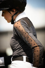 Load image into Gallery viewer, Euphoric Equestrian Palm Beach Competition Shirt - Polka Dot
