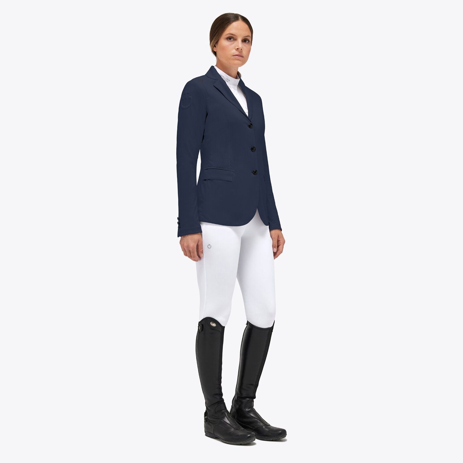 Cavalleria Toscana Women's Perforated Air Vest Compatible Show Coat GGD025