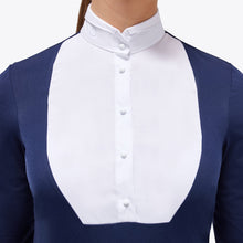 Load image into Gallery viewer, Cavalleria Toscana Folded Collar Jersey L/S Competition Shirt - CAD249
