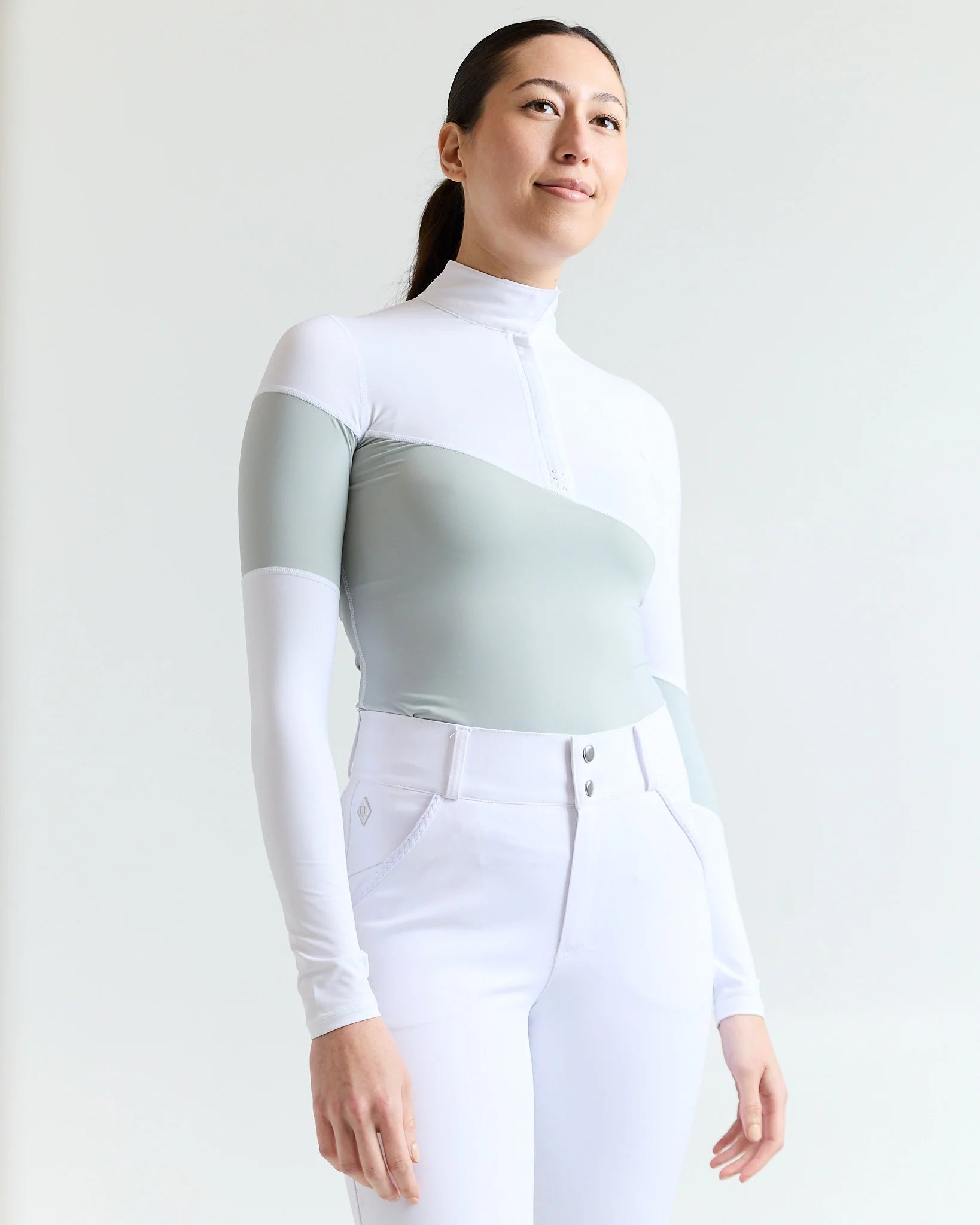 70° Asymmetrical Long Sleeve Show Shirt