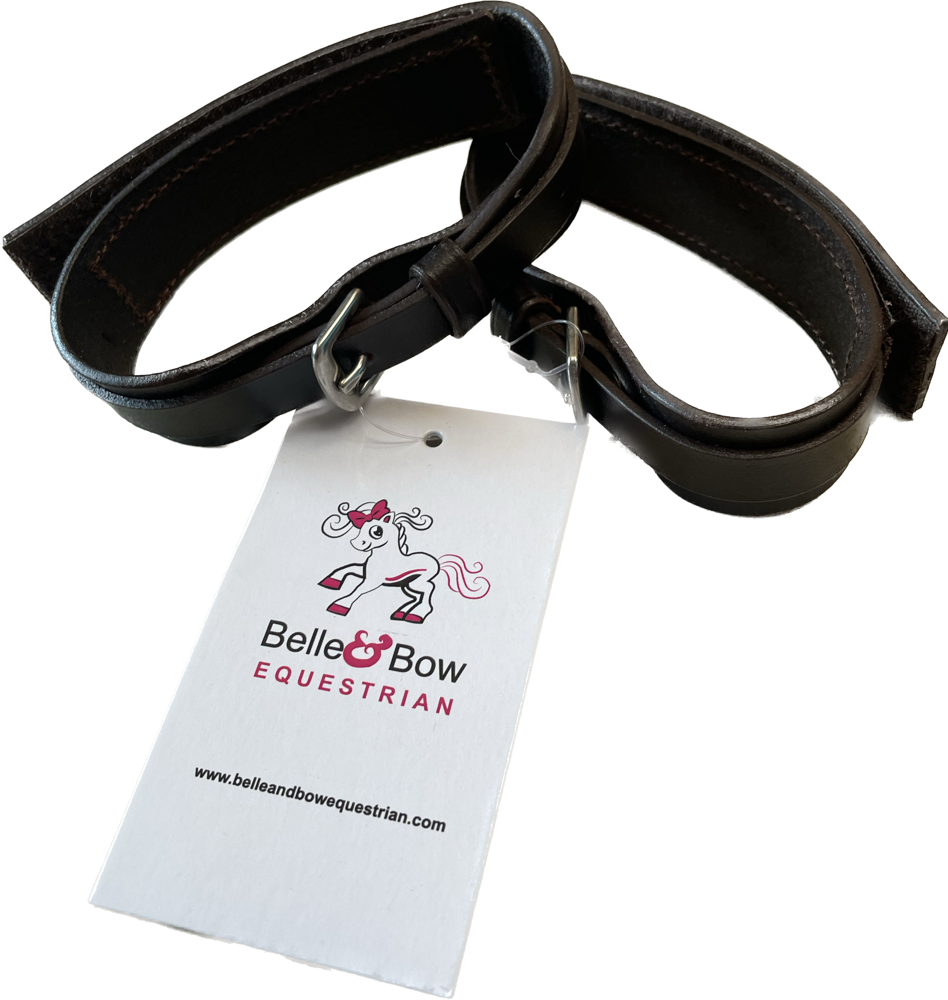 Belle & Bow Quick Garter straps Extra Small / Brown Belle & Bow Quick Garter straps Extra Small / Brown