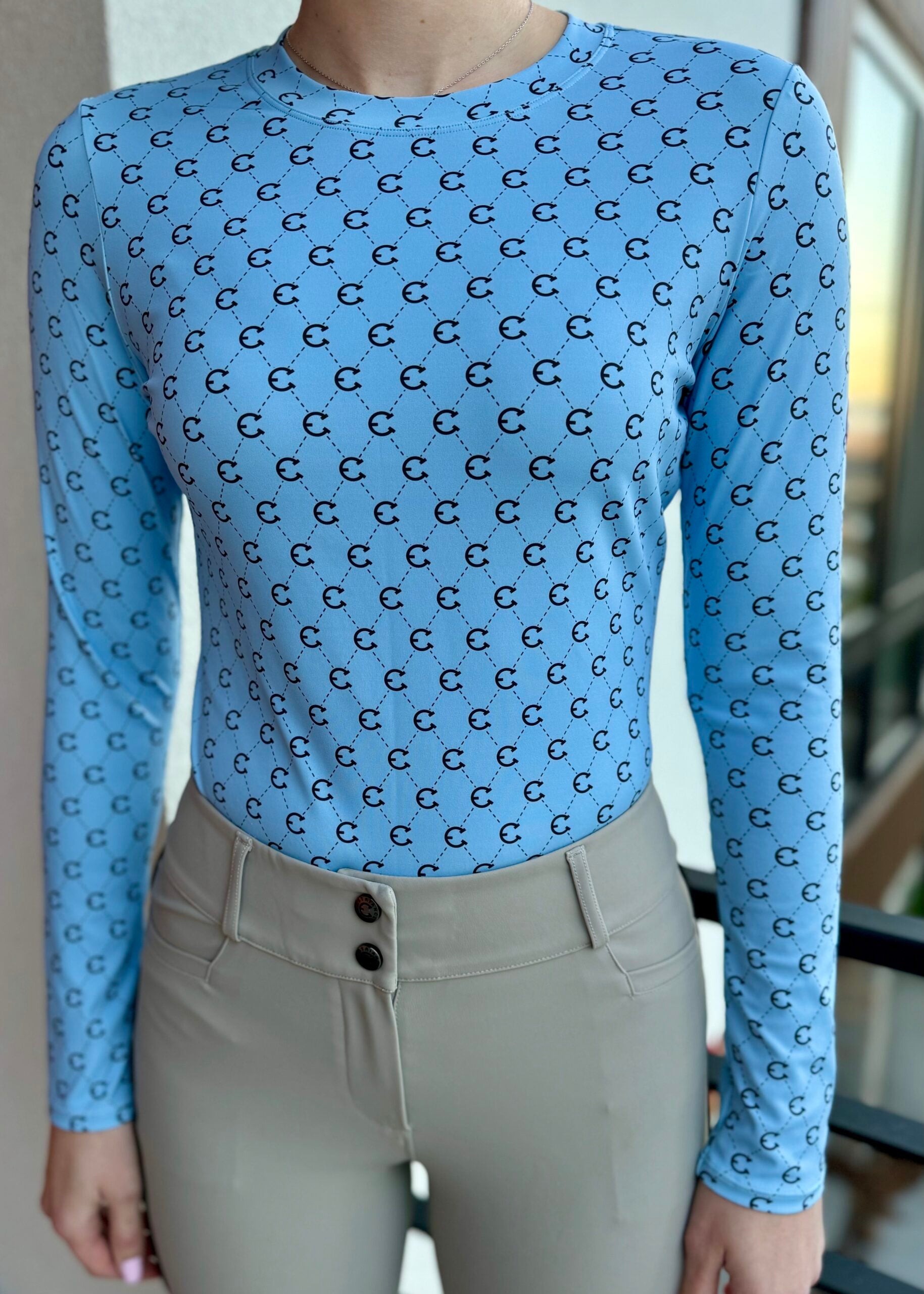 Equestrian Club Logo Riding Top