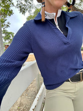 Load image into Gallery viewer, Euphoric Equestrian Coco Waffle Polo
