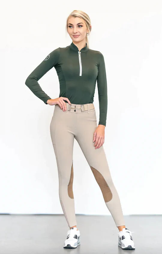 FreeRide Pro Suede Knee Patch Breeches
