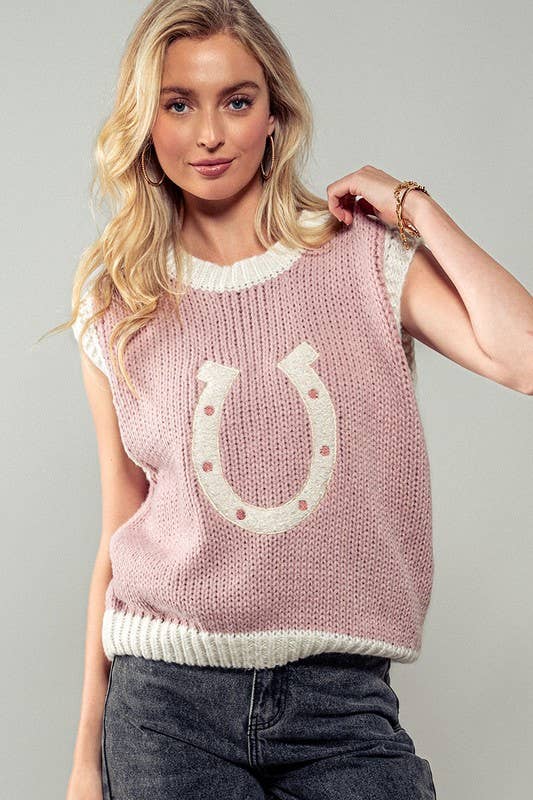 Urban Daizy Wild Knit Horseshoe Sweater Vest – Ride EquiSafe