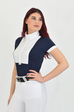 Load image into Gallery viewer, For Horses Daphne Short Sleeve Microfiber Show Shirt
