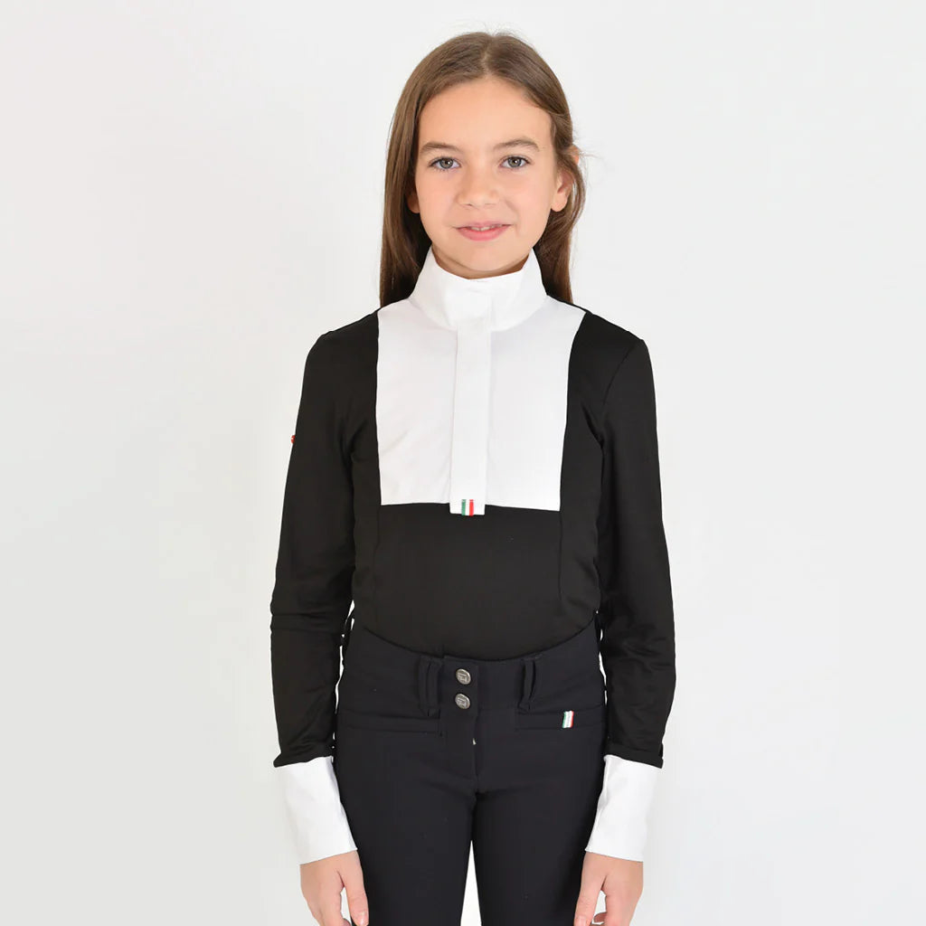 For Horses Ariella Junior Long Sleeve Show Shirt
