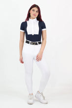 Load image into Gallery viewer, For Horses Daphne Short Sleeve Microfiber Show Shirt

