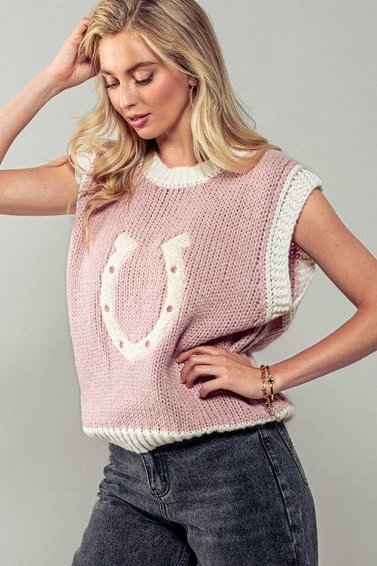 Urban Daizy Wild Knit Horseshoe Sweater Vest – Ride EquiSafe