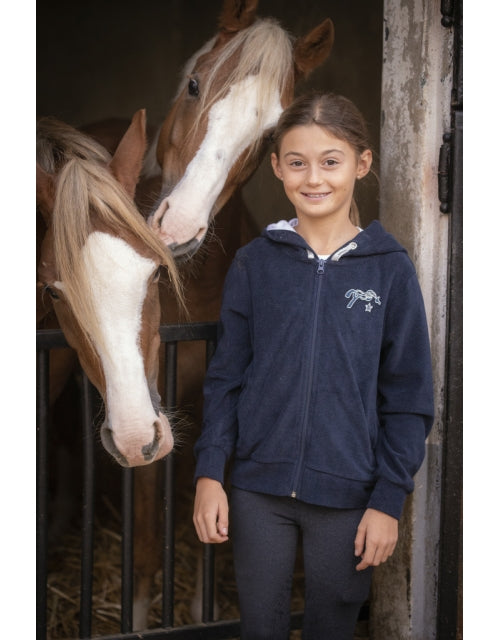 Penelope Capu Terry Kids Hoodie