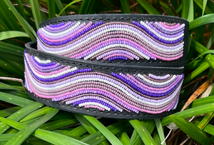 The Kenyan Collection Wide Belt - Waves