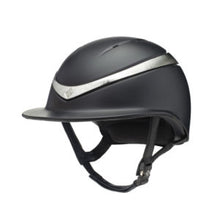 Load image into Gallery viewer, Charles Owen halo Luxe Mips Helmet - Black Wide Brim
