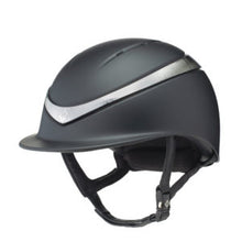 Load image into Gallery viewer, Charles Owen halo Mips Helmet - Black Regular Brim
