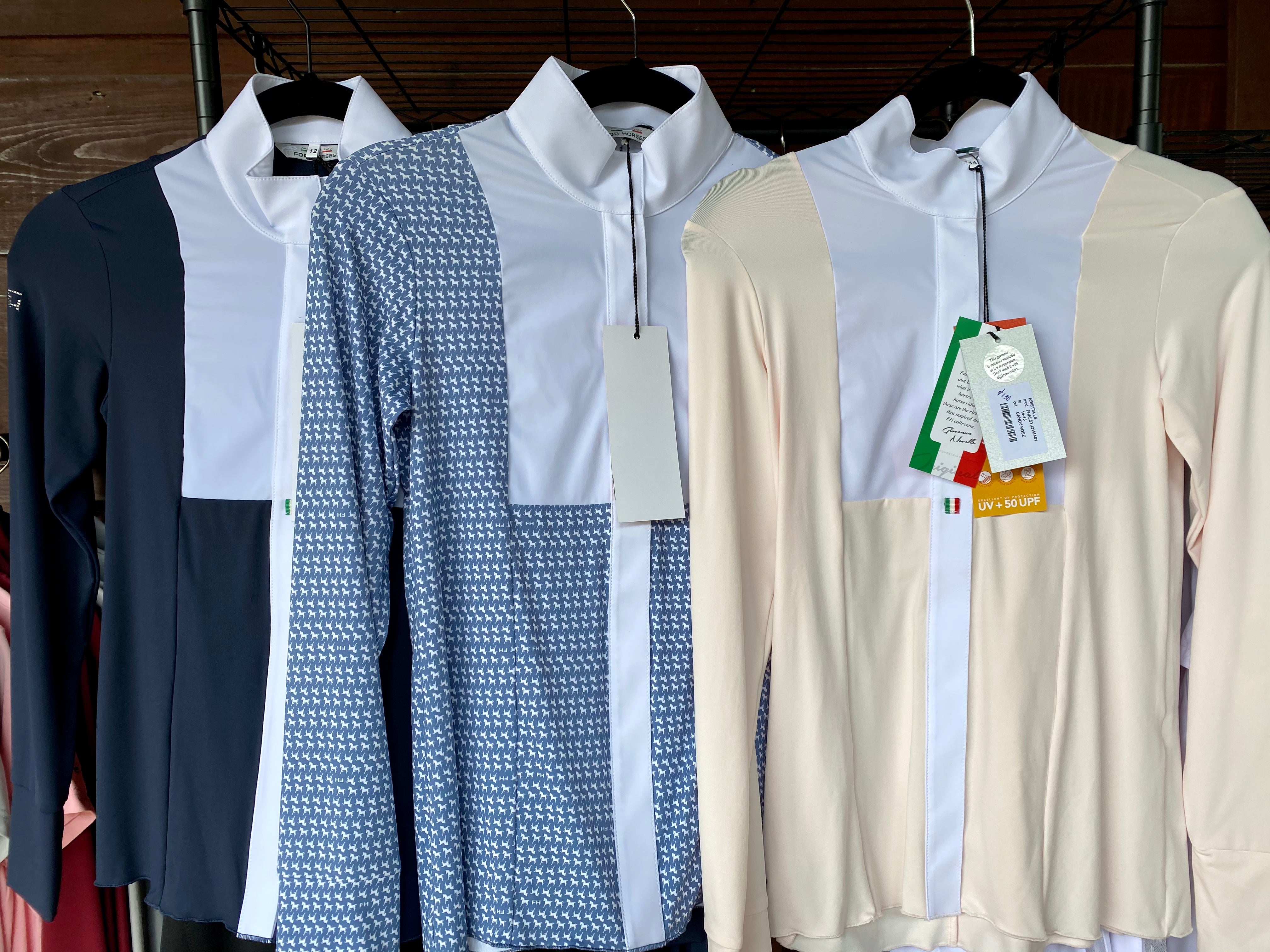 For Horses Arietta Show Shirt - Long Sleeve