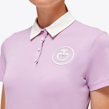 Load image into Gallery viewer, Cavalleria Toscana Lightweight Pique and Tech Mesh S/S Button Training Polo - POD327
