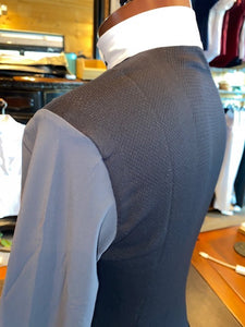 Cavalleria Toscana Women's Tech Wool Show Shirt with a Zip - POD299
