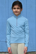 Load image into Gallery viewer, Chestnut Bay - Performance Rider SkyCool Youth Shirt
