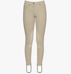 Cavalleria Toscana Kids Knee Grip Jodpur Breeches with Embroidered Logo - PJOA01