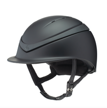 Load image into Gallery viewer, Charles Owen halo Mips Helmet - Black Regular Brim
