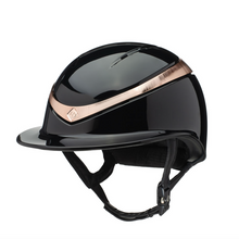 Load image into Gallery viewer, Charles Owen halo Luxe Mips Helmet - Black Wide Brim
