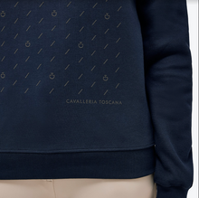 Load image into Gallery viewer, Cavalleria Toscana Women&#39;s Piqué Cotton Sweatshirt - FED110
