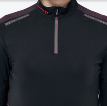 Load image into Gallery viewer, Cavalleria Toscana Revo Red Label Tech Knit L/S Zip Training Shirt - POD316
