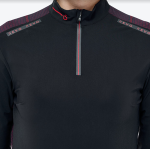 Cavalleria Toscana Revo Red Label Tech Knit L/S Zip Training Shirt - POD316