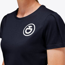 Load image into Gallery viewer, Cavalleria Toscana Puff Sleeve Emblem T-Shirt - TSD067
