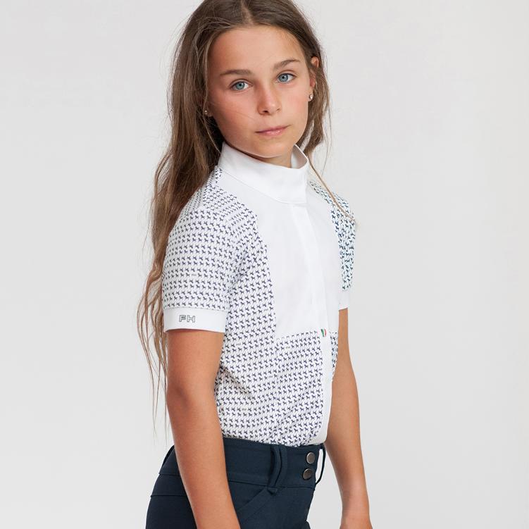 For Horses Arietta Show Shirt - Short Sleeve