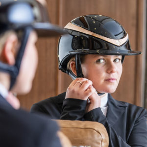 Charles Owen halo Luxe Mips Helmet - Black Wide Brim